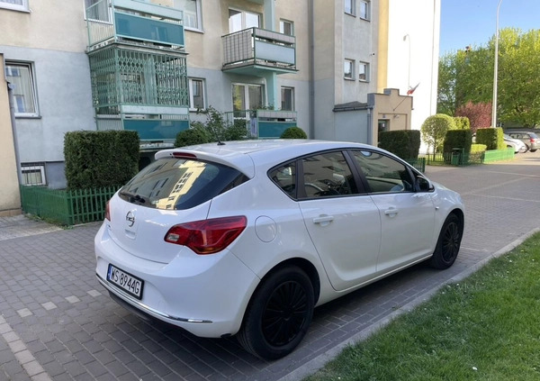 Opel Astra cena 29400 przebieg: 191705, rok produkcji 2015 z Siedlce małe 67